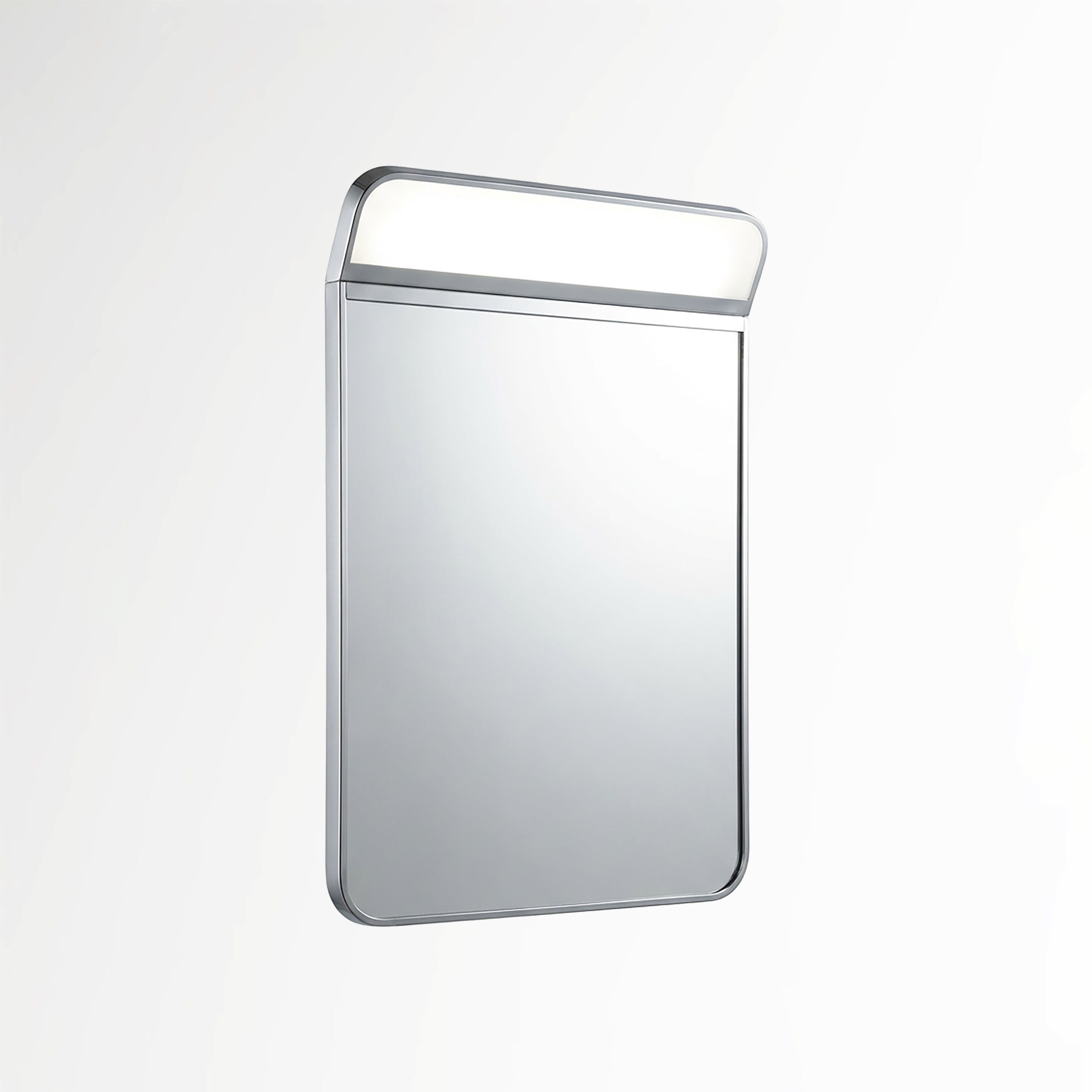Lumen slim illuminated bathroom mirror 600x850mm